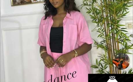 Female Short hand shirt and short